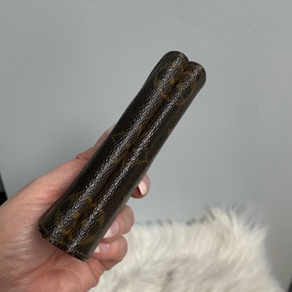 1991 authentic Louis Vuitton compact Elise trifold wallet - Picture 8 of 17